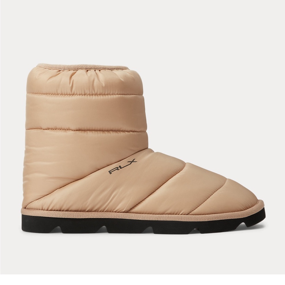 Ralph Lauren Logo Quilted Bootie